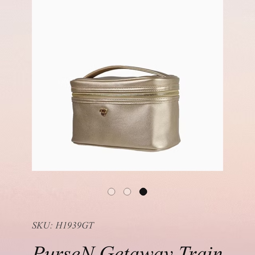 Getaway Train Case (Pewter) : Beauty & Personal Care - Picture 3 of 14